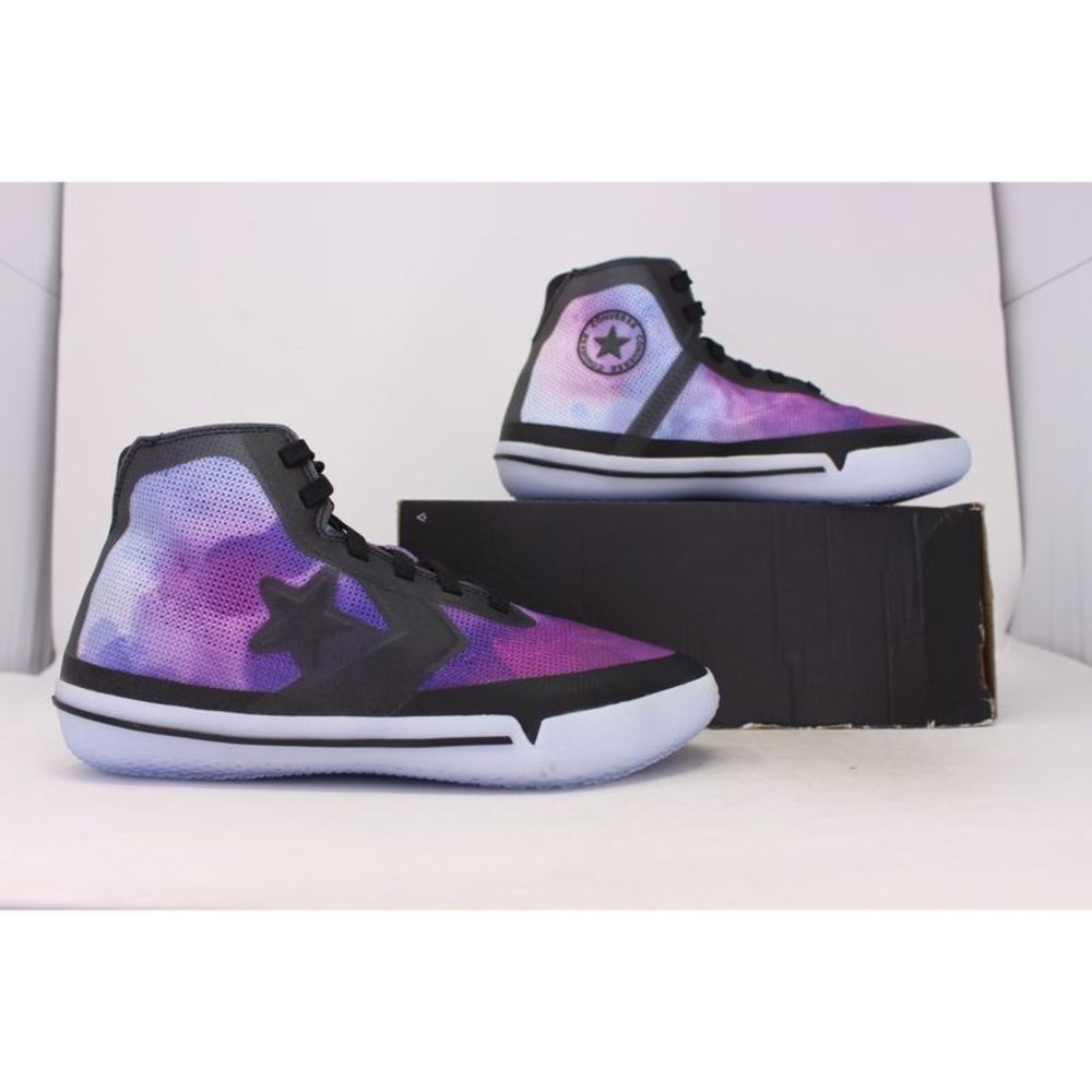 Converse All Star Pro BB Hi White/Purple/Black 169084C Men's